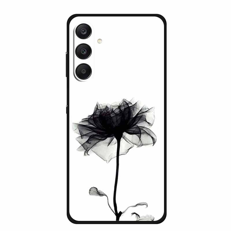 For Samsung Galaxy A36 5G Case Soft Silicone Cover Black Bumper TPU Phone Cases For Samsung A36 Case A 36 5G Funda Back Cover