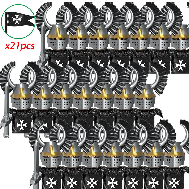 Yto Toy Unisex Medieval Military-Style Superior-Grade Castle High-Standard Knights High-Standard Templar High-Standard Order High-Standard Rome Top-Grade