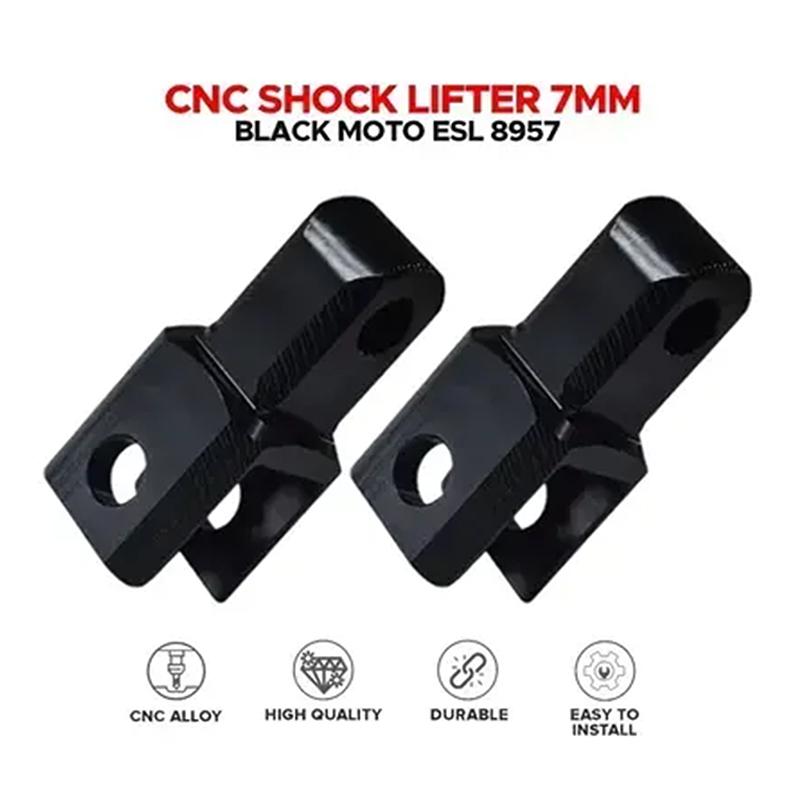 7MM Alloy Shock Lifter CNC Extension ESL 8957 Motorcycle Suspension Height Adjuster Suitable for Modified Motorcycles