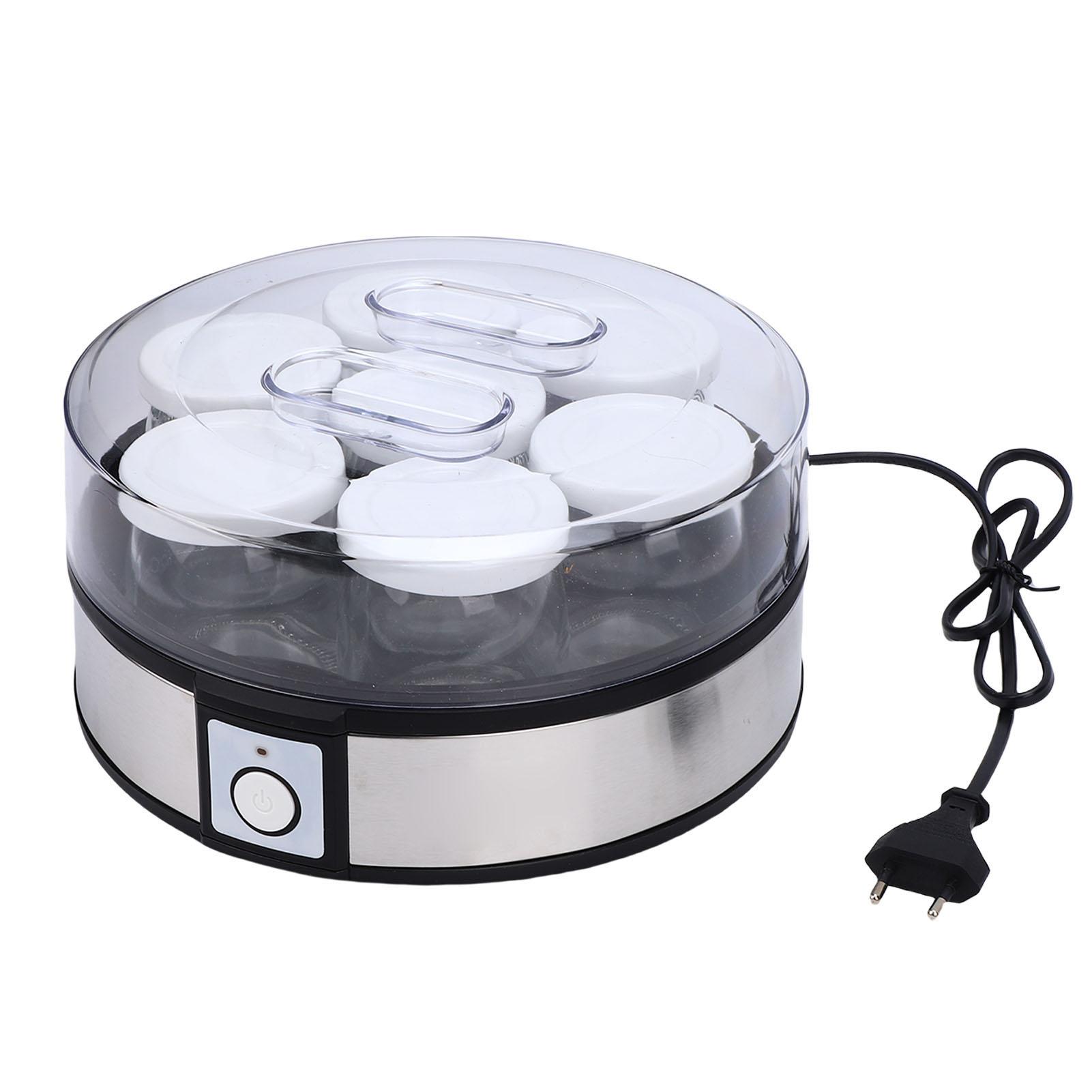 

Electric Yogurt Maker 20W Stainless Steel Multifunctional Portable Homemade Yogurt Machine for Jams Puddings