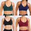 Seamless Yoga Bra With Moisture Wicking Fabric For Fitness Enthusiasts
