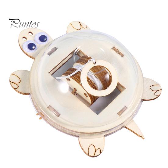 

1 набор игрушек-черепах из дерева, набор для самостоятельной сборки, головоломка из дерева, тянущая черепаху, строительные поделки для детей, образовательная игрушка для физики и научного эксперимента STEM Tortoise