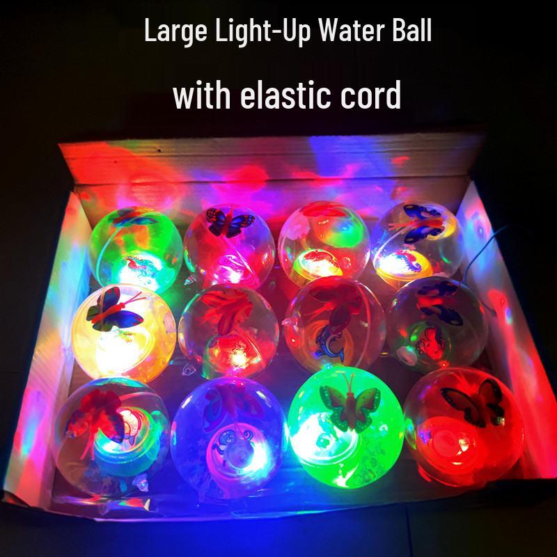 

Мигающий светящийся прыгающий мяч - Детская игрушка, Идеально подходит для младенцев, малышей, подарки для детского сада