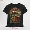 60th Birthday Born 1965 Retro Cassette Limited Edition T Shirt Vintage Casual Breathable Stylish Comfortable Stretched