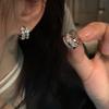 High-End 925 Sterling Silver Pearl Zirconia Earrings for Women - Cool Forest Style