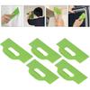 Plastic Putty Spatula Flexible 5PCS 10 Inch Putty Spatulas Flexible Plastic Paint Scraper Set for Drywall Spackling Patching Painting