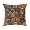 Home Decor Exquisite Ethnic Pattern Digital Print Pillow Covers Pattern Cushion Cover Suitable For Sofa Bedroom Car Pillow