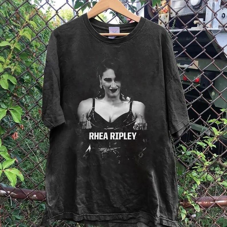 

Vintage 90S Rhea Ripley Shirt, Bootleg Shirt, Gift For Fan, Unisex Style Shirt Unisex T-Shirt XXXXL