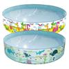 Little Pool for Kids Play Pool Animal Design Toys Activities Hard-Sided Play Playhouse for Backyard Vacation Pond Patio