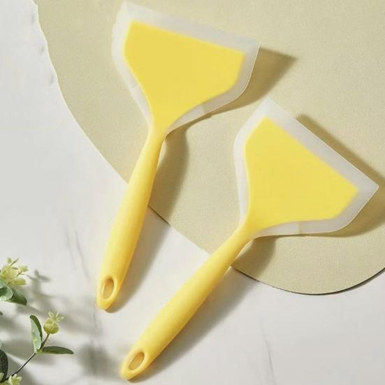 Silicone Spatula Food-Grade Flexible Wide Head Scraper for Non-Stick Pots Ceramic Glass Cookware High Heat Resistant Dishwasher Safe Cooking Tool