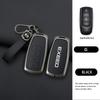 Zinc Alloy Car Dedicated Leather Key Case For Chery EXEED RX Suv 2023-Present Holder Shell Remote Keychain Accessories