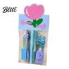 Practical Stationery Kits Flower Set Macaron Color Correction Tape And Smooth Shaped Writing Gel Pens Portable Homework Essentials for Students