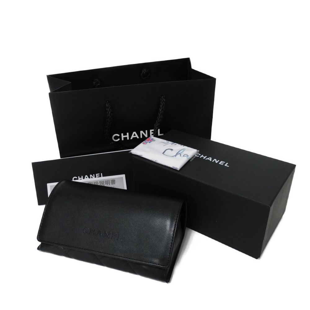Used 10097 Rectangle Shape Eyewear 5425-A C714/3 7968 Logo Clear Black Matelasse Chain Acetate Havana Women's from