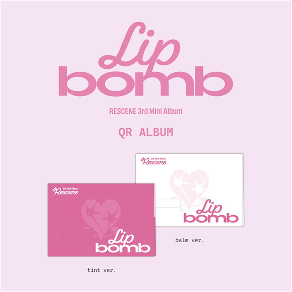 RESCENE [lip bomb] QR Album (photocard ver.) + Free Gift