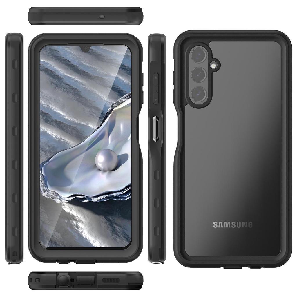 Custodia Impermeabile Rossa Peperoncino Transfrontaliera per Samsung A14 4G/5G - Ideale per Esterni, Nuoto e Immersioni.