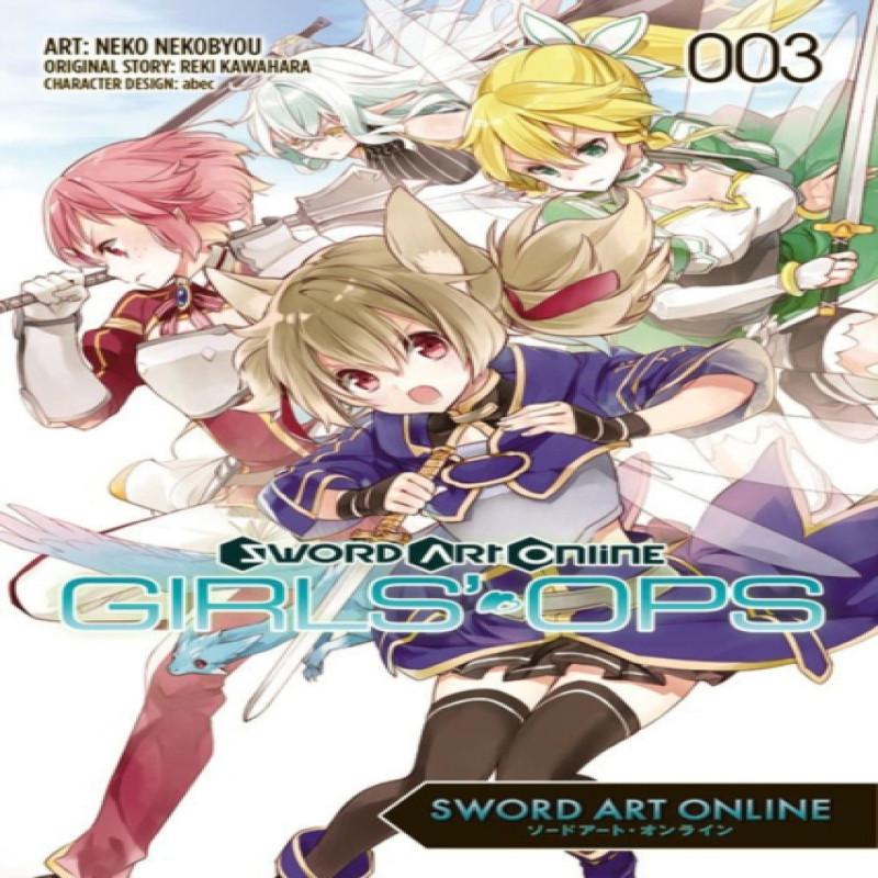 Sword Art Online Girls Ops Vol. 3 by Neko Nekobyou Paperback Book 9780316552677