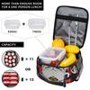 Cat Anime Lunch Bag Dandadan Lucky Turbo Granny Fashion Lunch Box School Portable Insulated Tote Food Bags Graphic Cooler Bag