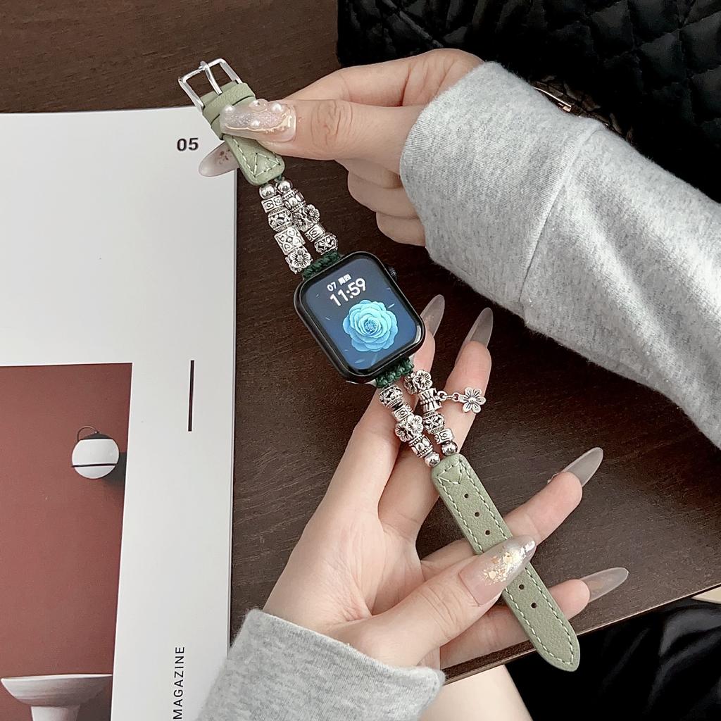 Chinese Style Love Pendant Fine Version Strap Is Suitable For Applewatch56789S10 Apple Huawei Xiaomi