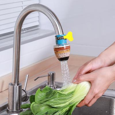 Purifier Tap Filter Water Saving Kitchen Faucet Bubbler Activated Carbon Filtration Shower Head Nozzle Cleaning Filter