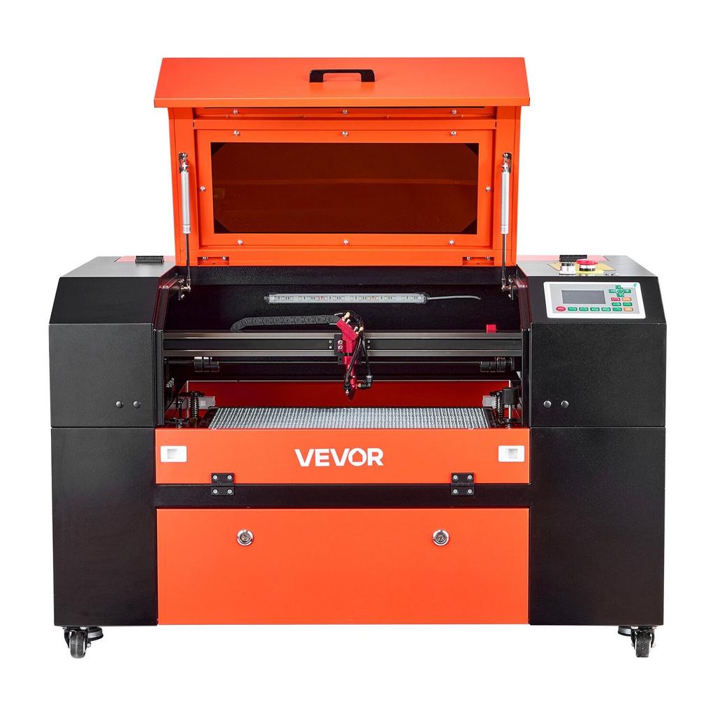 50W CO2 Laser Engraver, 500 X 300 Mm, CO2 Laser Engraver Cutter Machine with 4 Way Pass Air Assist, Engraving Cutting Machine, Compatible with