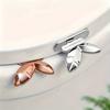 Golden Toilet Lid Lifter | No Battery Needed, Easy Install Bathroom Accessories, Durable Space-Saving Toilet Seat Lifter for Elderly & Handicap Access