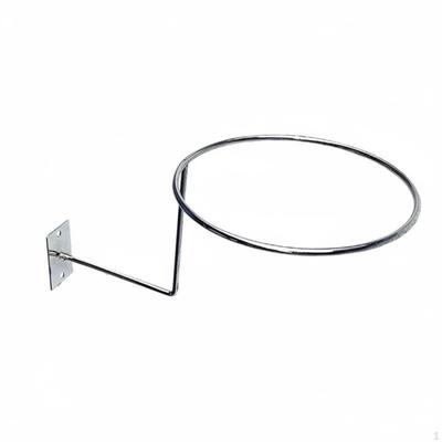 WallMounted Hat Rack Solid Carbon Steel Wall Mounted Screws Included Screwin Cap Display