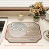 Coffee Machine Household Absorbent Mat Soft Diatomaceous Mud Kitchen Non-slip Mat Tableware Dry No-wash Kitchen Drain Mat+