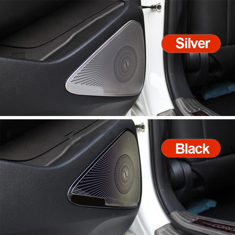 For Toyota Corolla E210 - 2024 Hybrid Car Door Speaker Audio Trumpet Tweeter Horn Music Stereo Sound Amplifier Cover