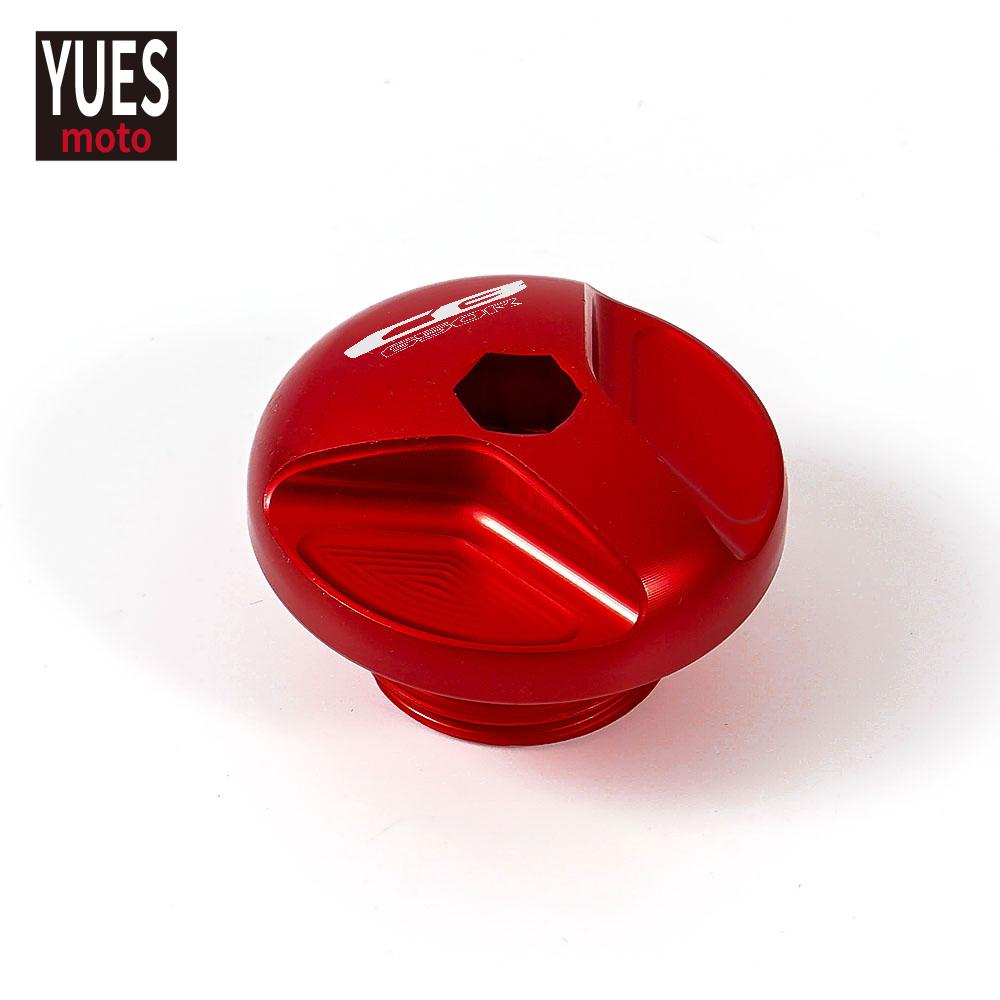Motorcycle Accessories M20*2.5 Engine Oil Filter Cup Plug Cover Screw For Honda CB 650R CBR 650R CB650R CBR650R 2018-