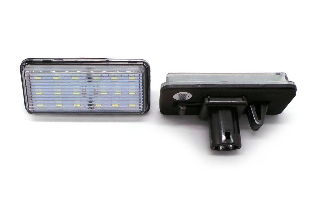 LED License Plate Lights 2pcs Compatible with Toyota, Lexus, 12V Off-Road