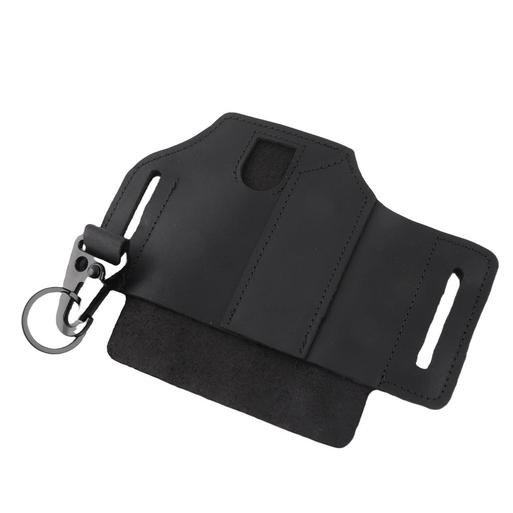 EDC Organizer Gürtelschlaufe Leder Multitool Halter für Stift Taschenlampe Werkzeuge und EDC Ausrüstung