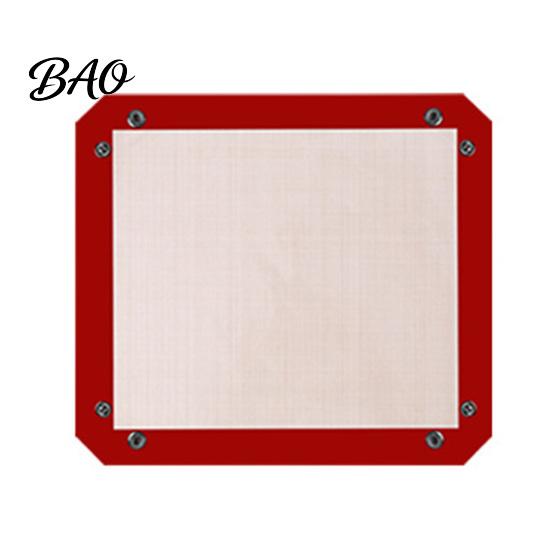 Kitchen Gadgets for Baking Transformable Snap?Up Silicone Mat, Multi?Purpose Food Tray, Heat?Resistant Durable Fiberglass Liner Dough