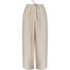 Drawstring Loose Fit Trousers Women Bottoms KQ7299