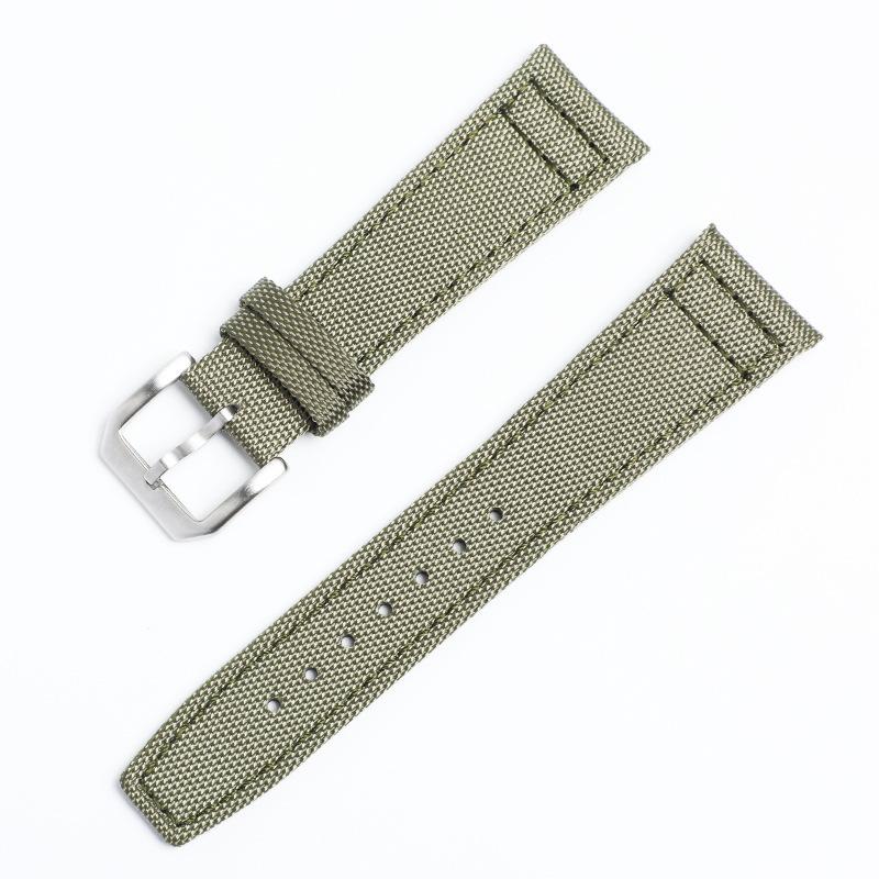 Straight Nylon Leather Canvas 20/21/22 Mm Suitable for Wanguo Watch with IW Little Prince Pilot Series