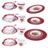 Qianxing Retro Melamine Dining Set