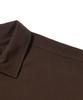 CARGOBROS Sorona Basic Collared Short Sleeve T-Shirt (Brown)