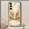 Angel Wing   Phone Case For Samsung Galaxy A73,A72,A71,A70,A53,A52,A51,Soft Silicone Black Cover