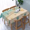 Beach Sea Turtles Rectangle Waterproof Tablecloth Table Decor Washable Kitchen Dining Table Runner Holiday Party Decorations