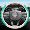 Leather Car Steering Wheel Cover for Jeep Grand Cherokee Wrangler Compass Avenger Renegade 2012 - 2023 2024 2025 Accessories