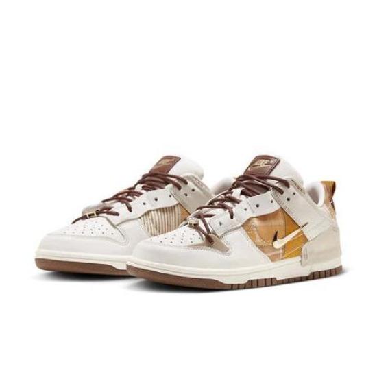 

Nike Womens Dunk Low Disrupt 2 Cacao Wow Plaid FV3640-071 EU 35.5 восторг/белый