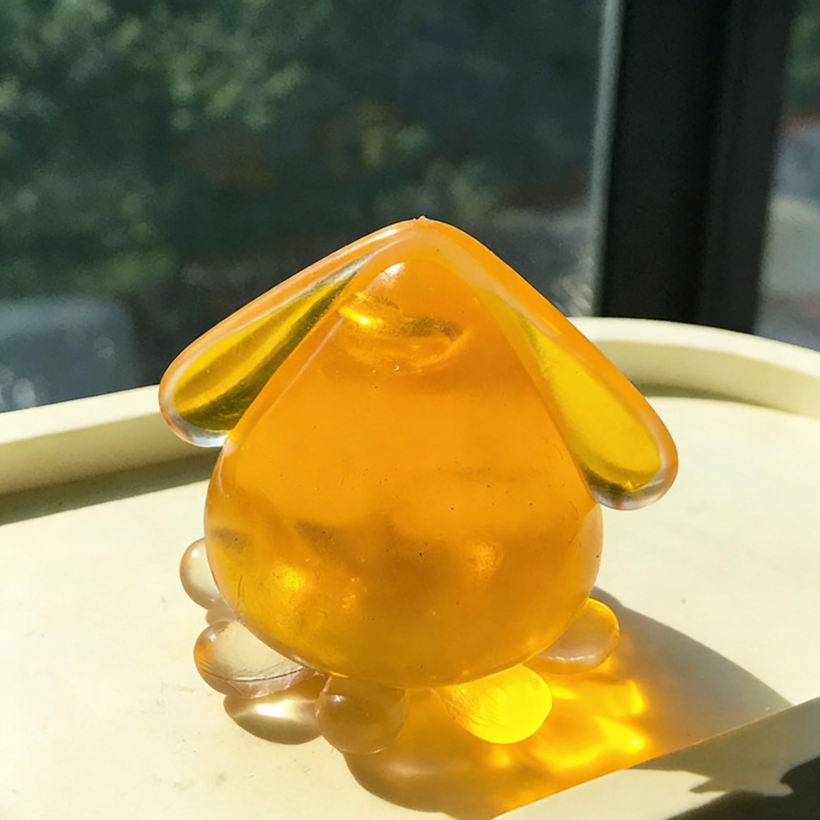 

Decorative Resin Figurine with Smooth Surface Suitable for Desk Display and Home Ornamentation Piece One Size оранжевый