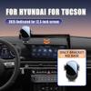 Screen Base Car Phone Holder Mount For Hyundai Tucson 2025 Central Control Dashboard Phone Holder Stand GPS Interior Accessories