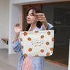 Women Canvas Shoulder Bag  Print Ladies Casual Handbag Tote Bag Handbag Small Satchel for Leisure Travel Shopping