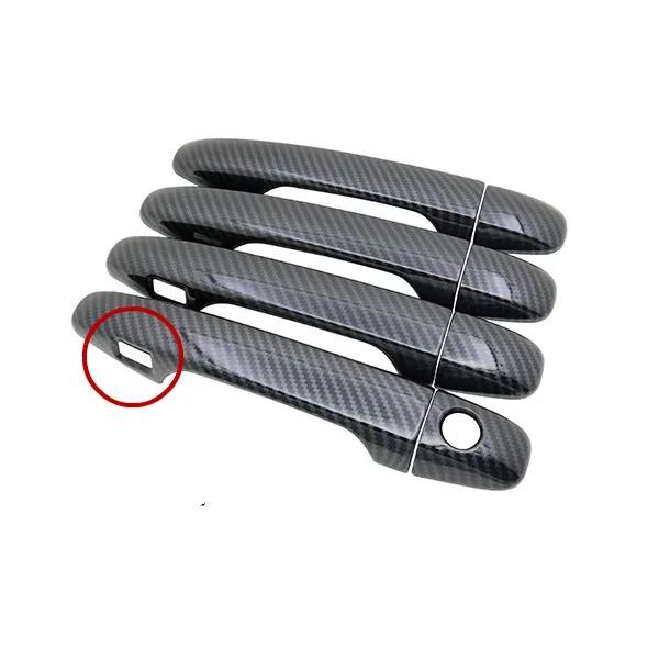 Car Door Handle Cover For Toyota Corolla Fielder 2014 2015 2016 2017 2018 Carbon Fiber Pad Sticker Overlay Styling Accessories