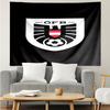 1PC Austria Football Emblem Tapestry, Unique Design Tapestry, Suitable for Bedroom,Livingroom, Playroom,Heartwarming Holiday Gifts