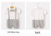 Heren Korte Mouw Zomer Romper voor Pasgeboren en Baby Jongens (0-1 Jaar) - Babykleding