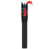 Black Fiber Optic Visual Fault Locator Anti Slip Handle Ergonomic Optical Fiber Red Lighting Pen Tester HT 50(More Than