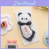 Almofada de Pelúcia de Pulso com Design Fofo de Desenho Animado Panda Vaca Porco para Conforto na Mesa de Escritório