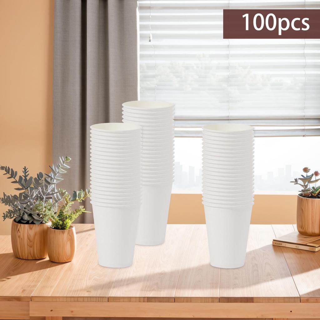 Disposable Coffee Cups Thickened Insulated Durable Eco Friendly Beverage Paper Cup for Milk