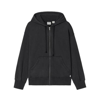 Levis Classic Simple Retro Comfortable Versatile Solid Color Hoodie Women Hoodies 00ATW-0000